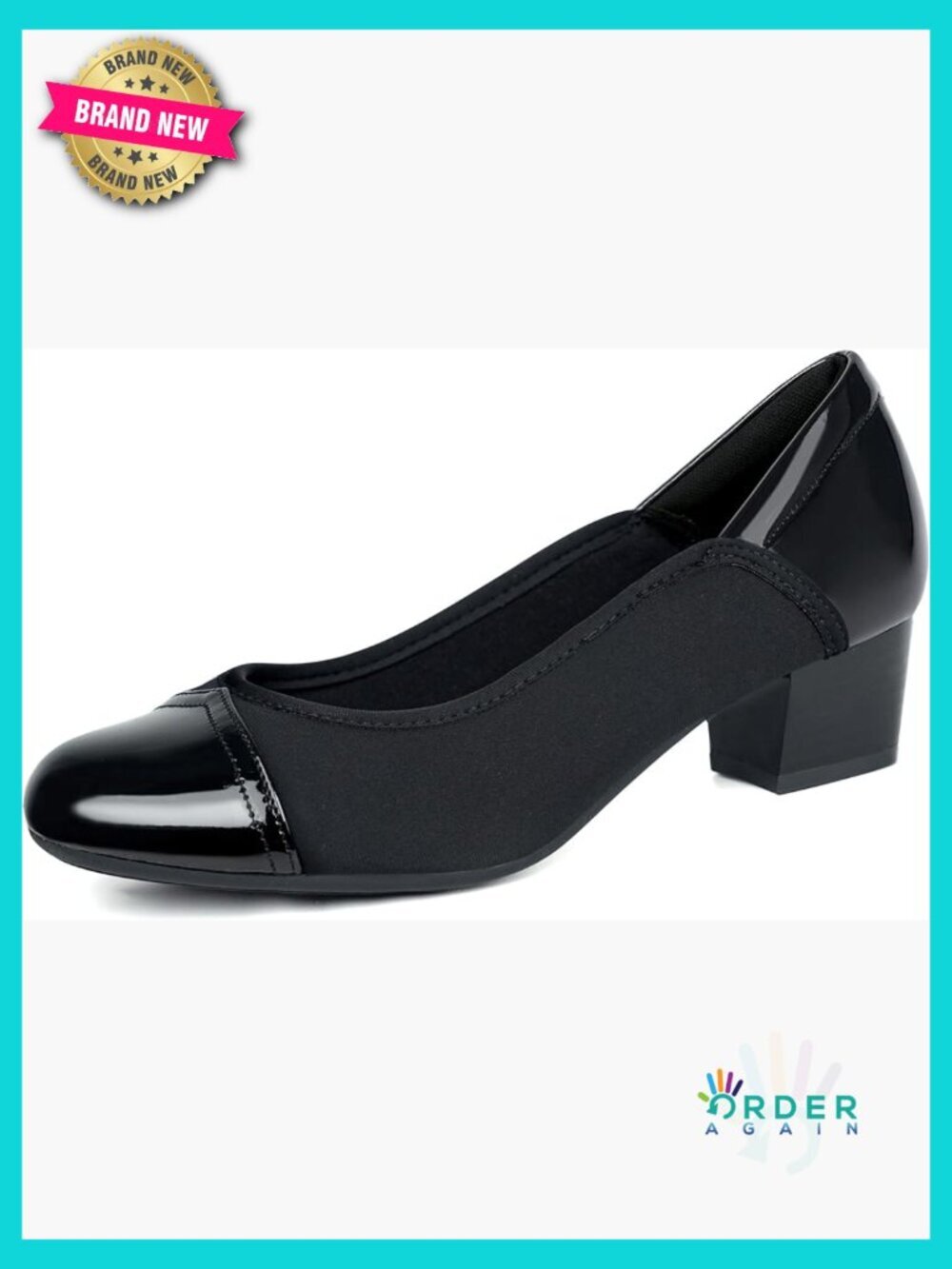Women Bunion Dress Shoes Low Heel Orthopedic Pumps Slip On Loafers Comfortable